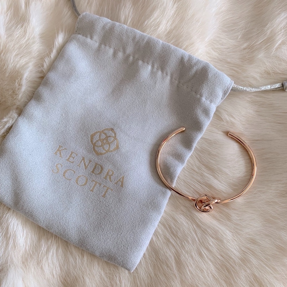 Kendra Scott Presleigh Cuff Bracelet in Rose Gold